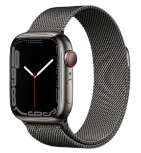 Apple Watch Series 7 chính hãng 45mm (LTE) Thép Dây Milanes cũ - Fullbox 99%