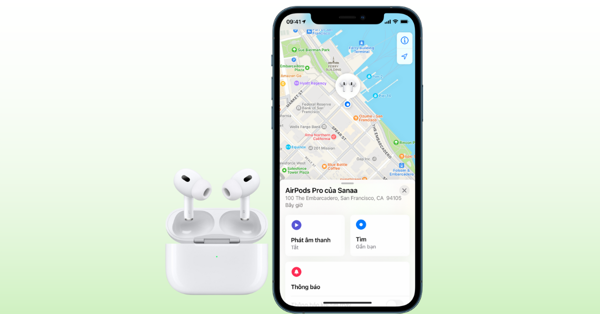 Tìm Lại AirPods Đã Bị Trộm Nhờ Find My trên AirPods Tìm Lại AirPods Đã Bị Trộm Nhờ Find My trên AirPods