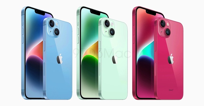 Các phiên bản màu của iPhone 15 Các phiên bản màu của iPhone 15