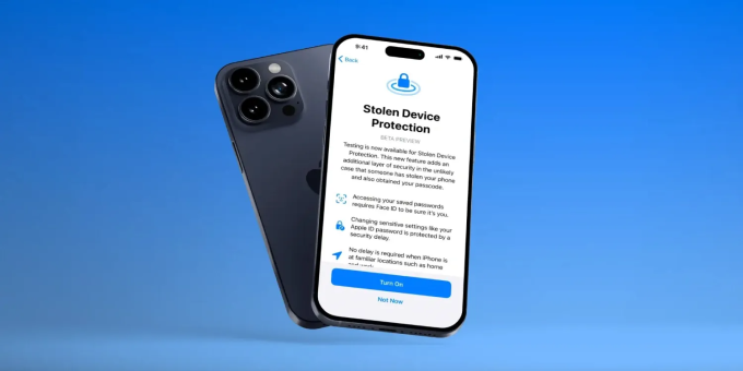 Apple thêm tính năng bảo vệ khi iPhone bị đánh cắp