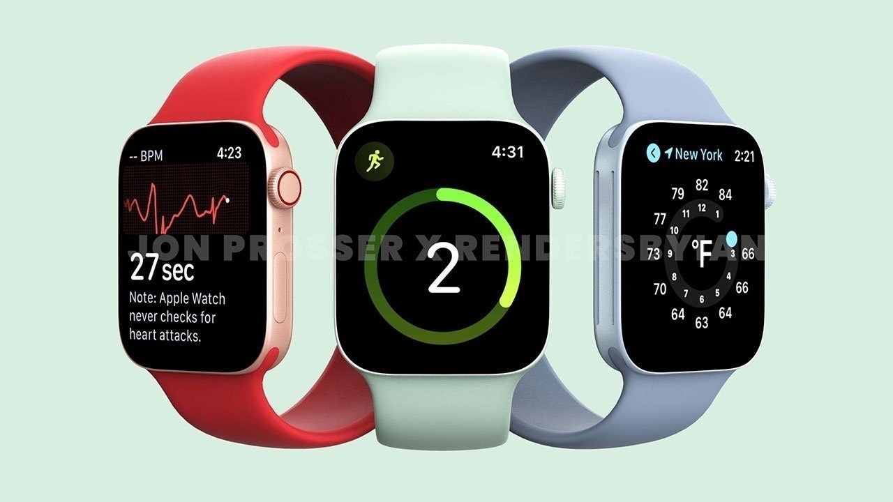 Apple Watch Series 7 có thể khan hiếm hàng khi ra mắt