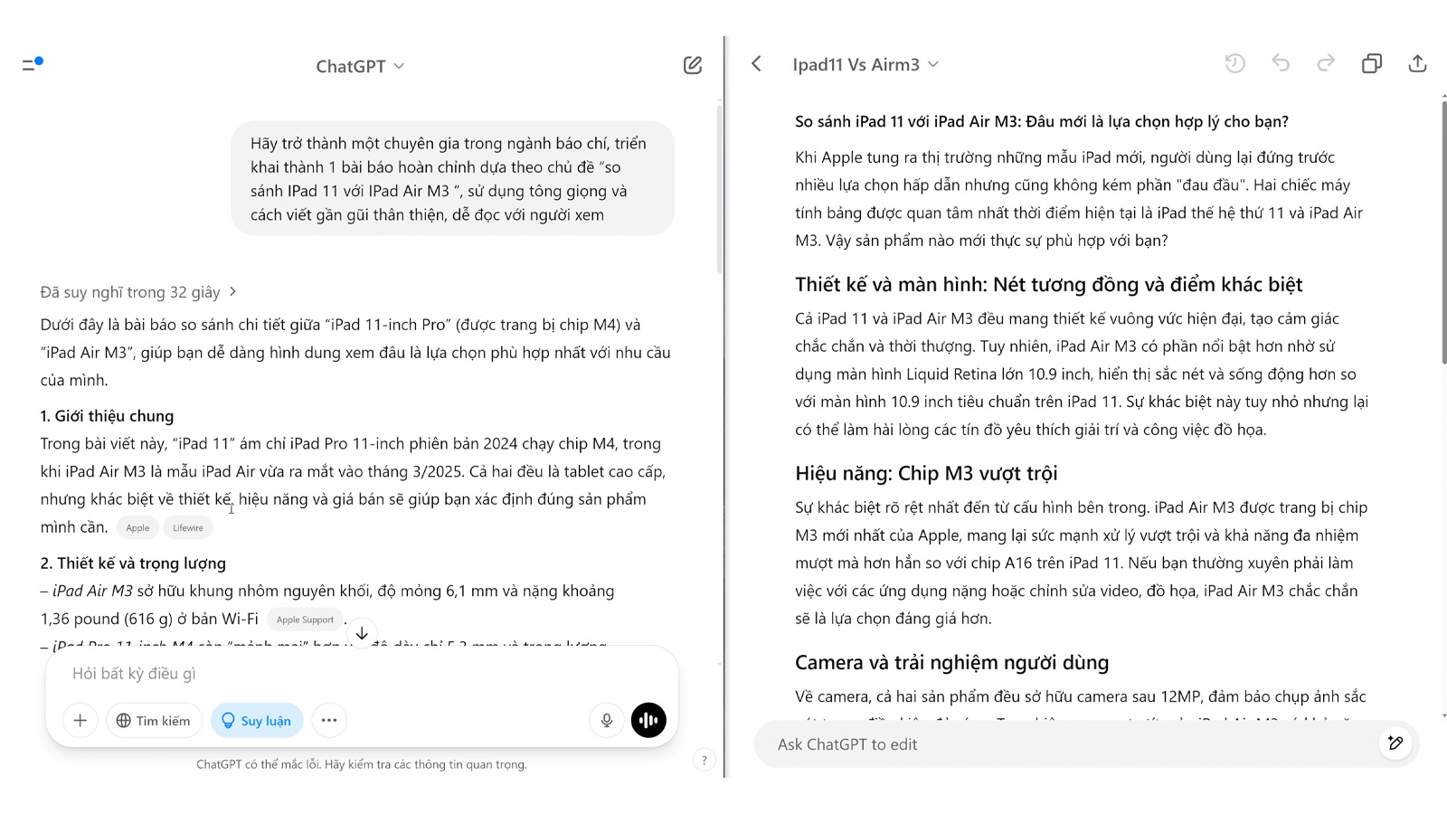 khả năng viết content bang chat gpt