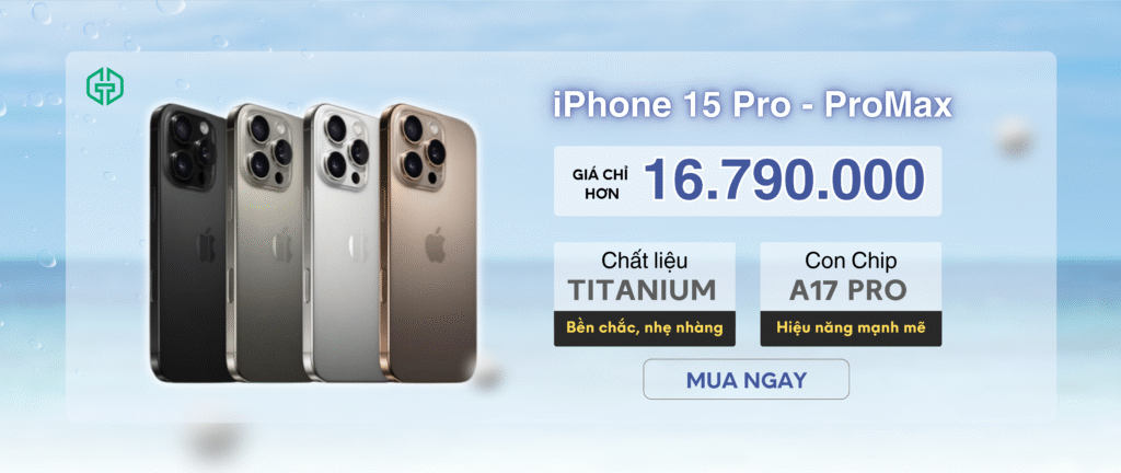 iPhone 15 Pro - Pro Max chỉ hơn 20 triệu