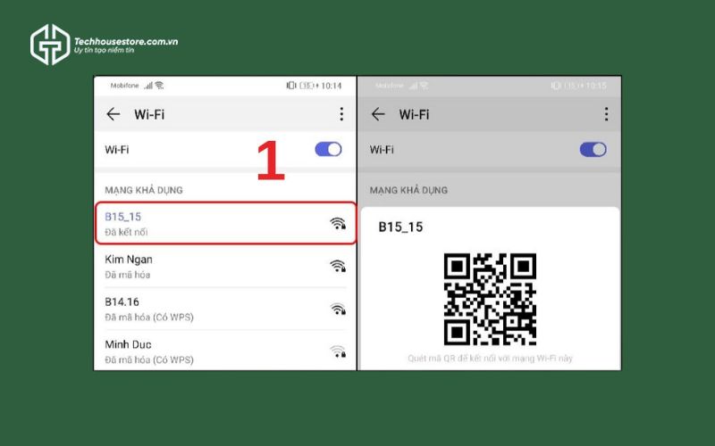 Dùng mã QR trên Android (không cần root)