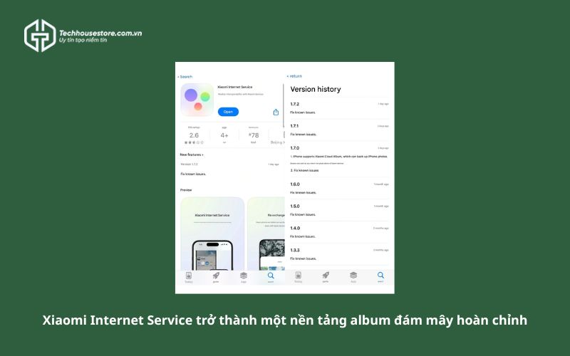 Xiaomi Internet Service trở thành một nền tảng album đám mây hoàn chỉnh