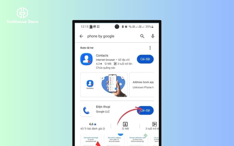 Cảnh báo cuộc gọi lừa đảo trên Google Điện thoại: Cách hoạt động và hướng dẫn bật tính năng Cập nhật ứng dụng Google Điện thoại