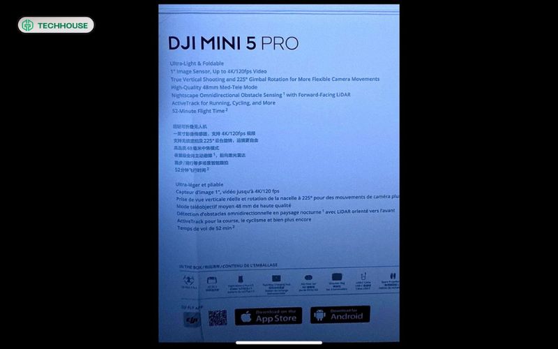Ảnh hộp bán lẻ DJI Mini 5 Pro