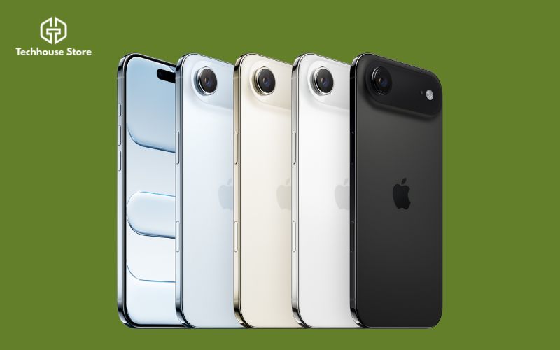 Các tuỳ chọn màu trên iPhone Air
