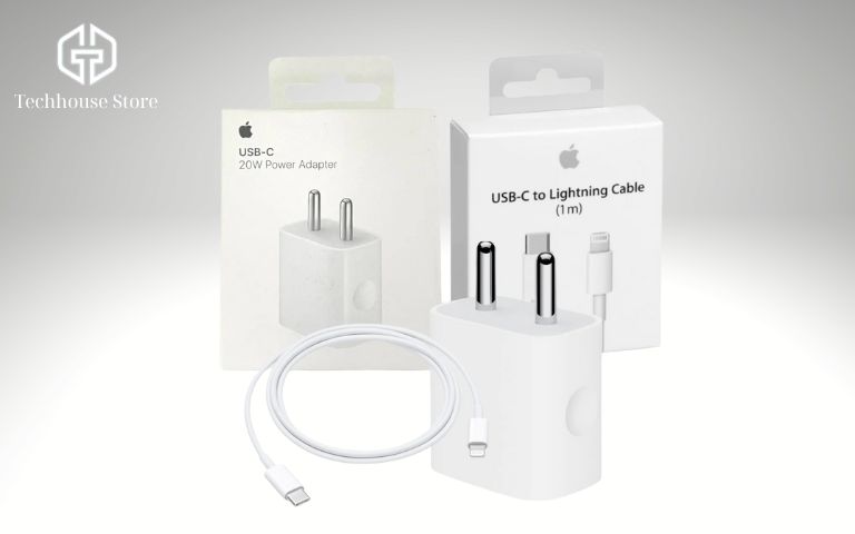 Phân Biệt Sạc iPhone Thật-Giả Cực Nhanh (Check Bằng Mắt Thường) bao bì sạc iPhone chính hãng có logo MFi và tem Apple rõ ràng