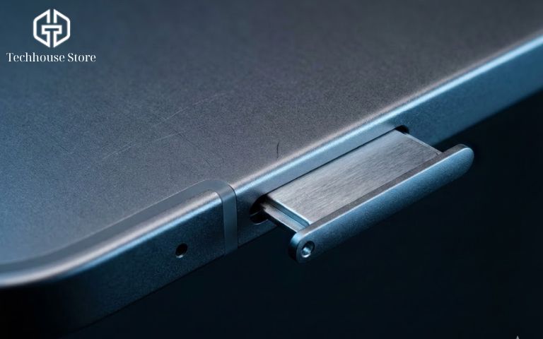 So sánh iPad WiFi Cellular và iPad WiFi 4G: Đừng phí tiền oan nếu chưa đọc bài này (Update 2026) Cận cảnh cạnh máy iPad Cellular hiển thị khe cắm SIM và dải ăng-ten để nhận biết so với bản WiFi.