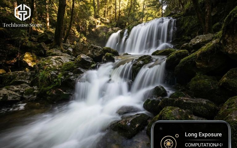 10+ Mẹo Chụp Ảnh Đẹp Bằng iPhone: Ai Cũng Làm Được (Từ Cơ Bản Đến Pro) Ảnh chụp thác nước chảy mượt như lụa thực hiện bằng tính năng Live Photo và Long Exposure trên iPhone.