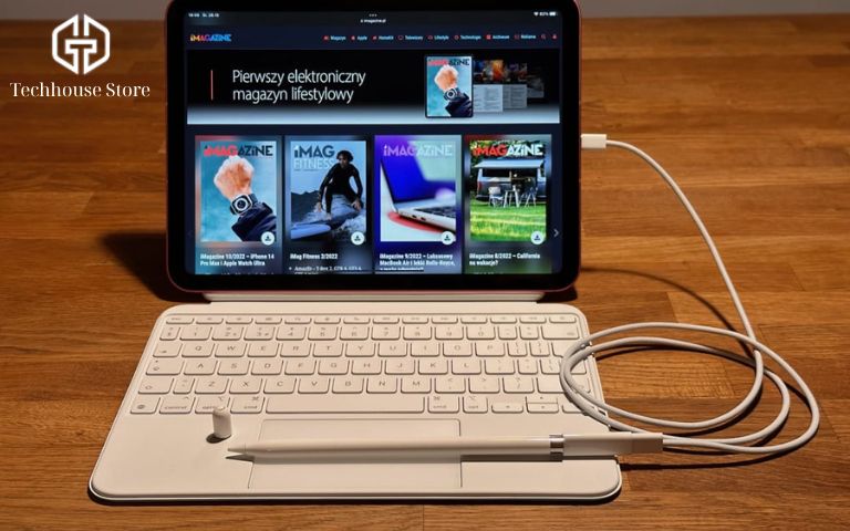 Apple Pencil dùng được cho iPad nào? Hướng dẫn chọn bút chuẩn từ Tech House Store Kết nối Apple Pencil 1 với iPad Gen 10 bắt buộc phải thông qua đầu chuyển USB-C.