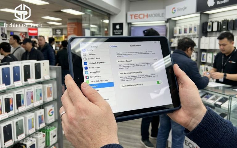 iPad dưới 10 triệu: 4 mẫu đáng mua nhất tại Techhouse & Cách chọn không bị “hớ” Hướng dẫn cách kiểm tra dung lượng pin và các chức năng phần cứng khi mua iPad cũ 99%.