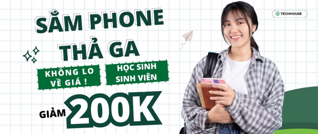 Ưu đãi học sinh sinh viên 