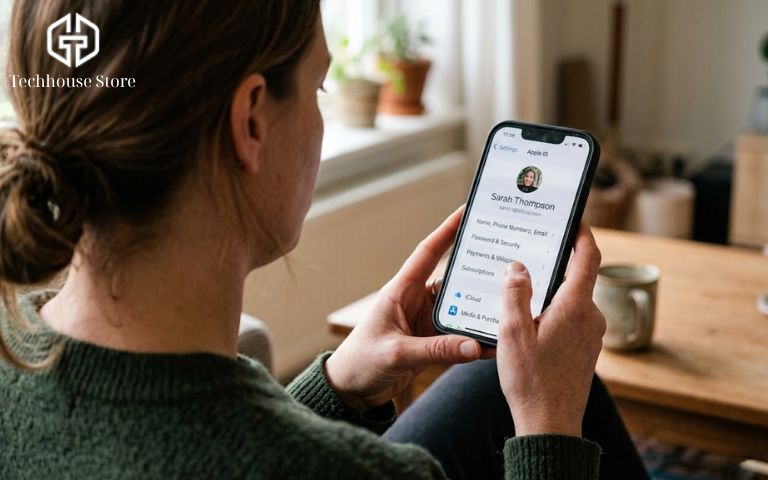 Người mua cẩn thận kiểm tra mục cài đặt tài khoản Apple ID trên chiếc iPhone cũ để phòng tránh rủi ro iCloud ẩn.
