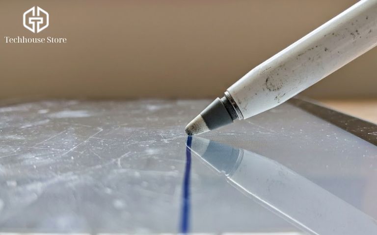 Trải nghiệm màn hình ép kính trên iPad Air hoặc Pro giúp đầu bút Apple Pencil chạm sát vào nét vẽ hơn, mang lại cảm giác chân thực.