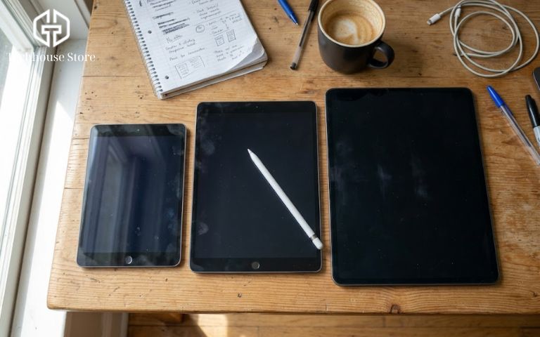 Việc chọn mua iPad mini, iPad Air hay iPad Pro phụ thuộc vào không gian màn hình bạn cần cho nhu cầu vẽ và sự linh hoạt khi di chuyển.