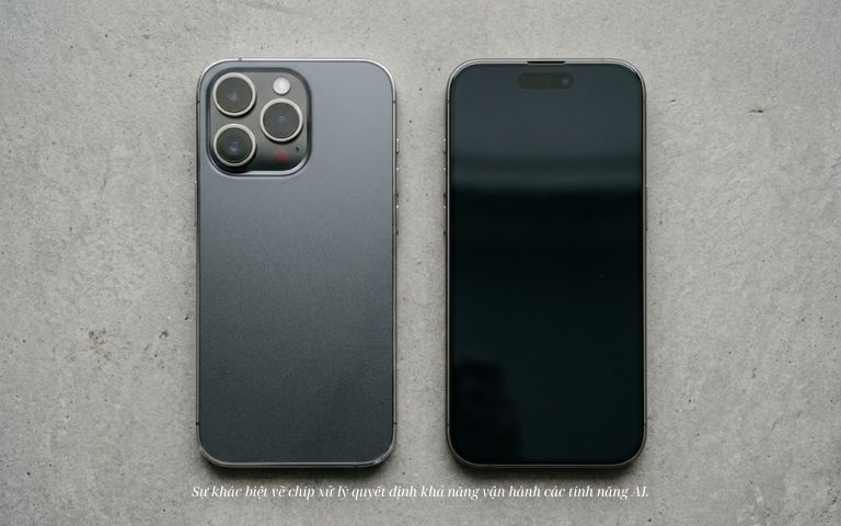 iOS 26 hỗ trợ iPhone nào? Danh sách máy được cập nhật và lời khuyên nâng cấp Hai chiếc điện thoại iPhone dòng Pro Max khác thế hệ được đặt song song cạnh nhau trên mặt bàn phẳng để so sánh thiết kế cụm camera và viền màn hình.