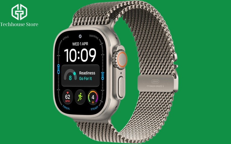 Series 12, Ultra 4 hay SE 3: Chọn Apple Watch mới nhất 2026 Apple Watch Ultra 4 vỏ titan dây Milanese