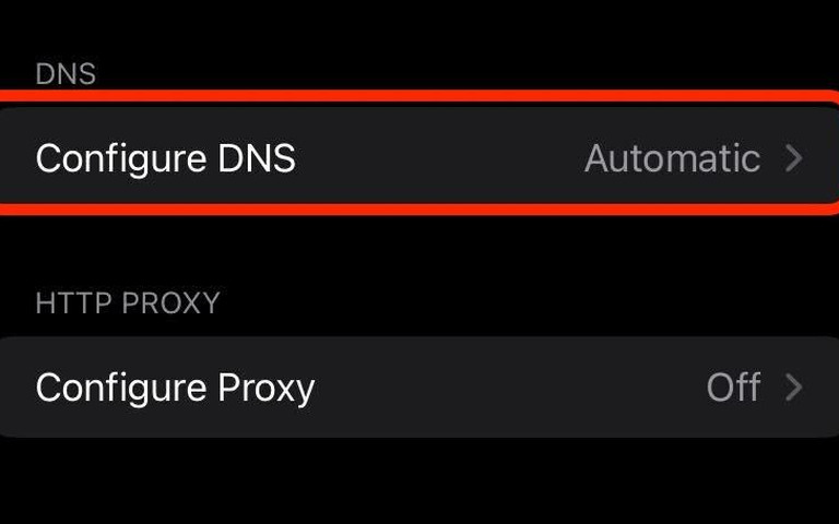 iPhone không kết nối được WiFi: Nguyên nhân và cách khắc phục Mục Configure DNS Automatic và Configure Proxy Off