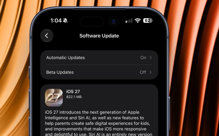 iPhone không kết nối được WiFi: Nguyên nhân và cách khắc phục Màn hình Software Update hiển thị thông tin iOS 27.